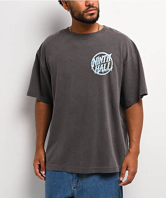 Ninth Hall Cold Circle Grey Wash T-Shirt