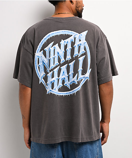 Ninth Hall Cold Circle Grey Wash T-Shirt