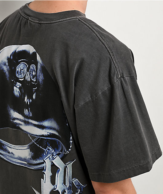 Ninth Hall Dark Nights Grey Wash T-Shirt