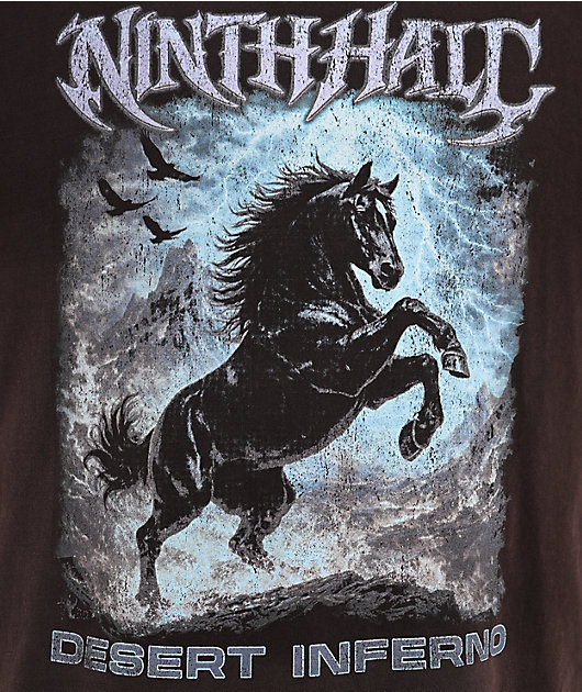 Ninth Hall Desert Inferno Brown T-Shirt