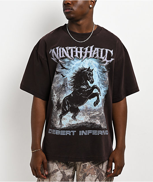 Ninth Hall Desert Inferno Brown T-Shirt