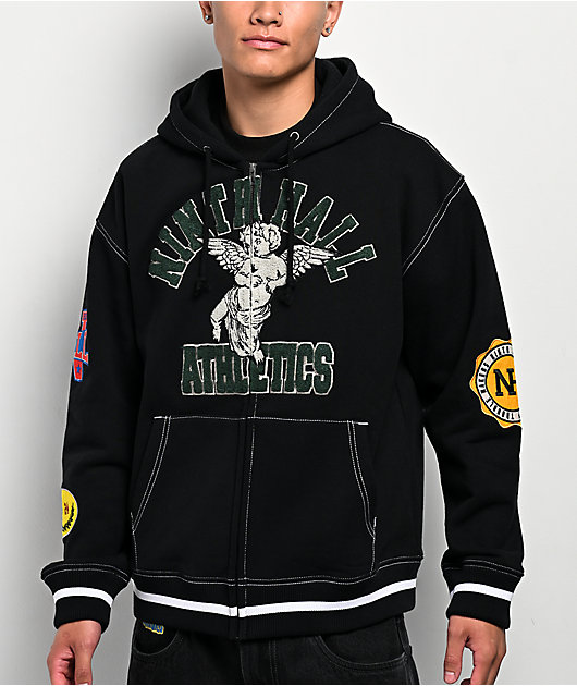 トップス  ECONOMICS EXPERIMENT TOUCH HOODIE Ninth Hall Detention Black Zip Hoodie | Zumiez