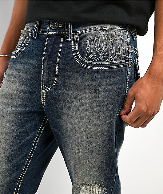 Ninth Hall Dirty Blue Skinny Jeans