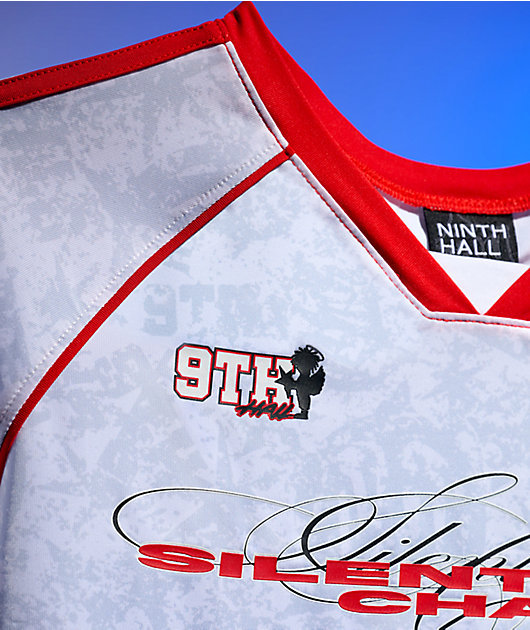 Ninth Hall Emerson White Crop Jersey