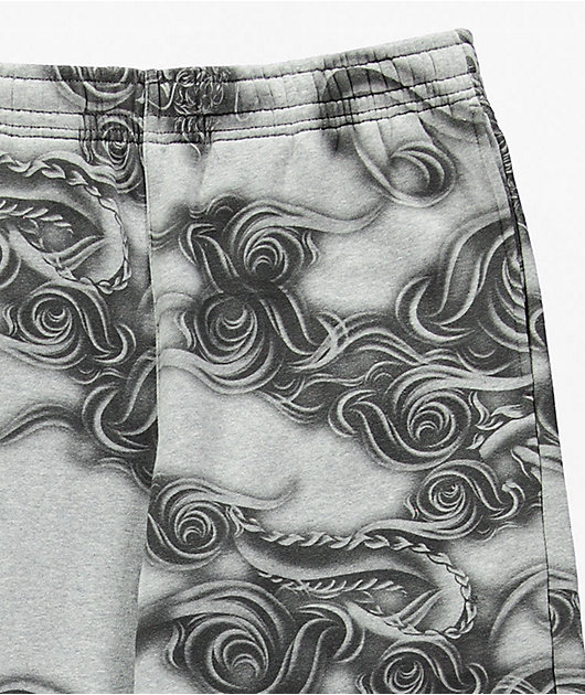 Ninth Hall Etched Grey Baggy Sweatpants