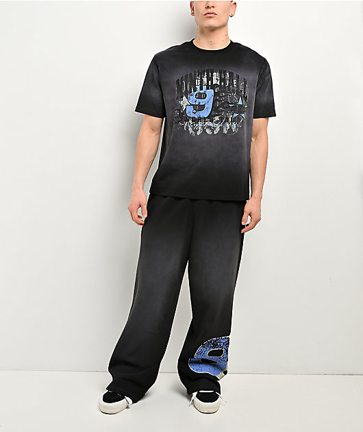 Ninth Hall False Start Charcoal Wash Boxy T-Shirt
