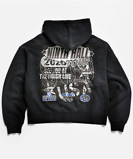 Ninth Hall False Start Grey Zip Hoodie