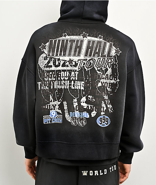 Ninth Hall False Start Grey Zip Hoodie