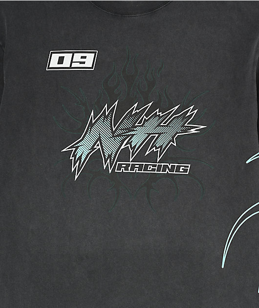 Ninth Hall Fast Lane Vintage Black T-Shirt