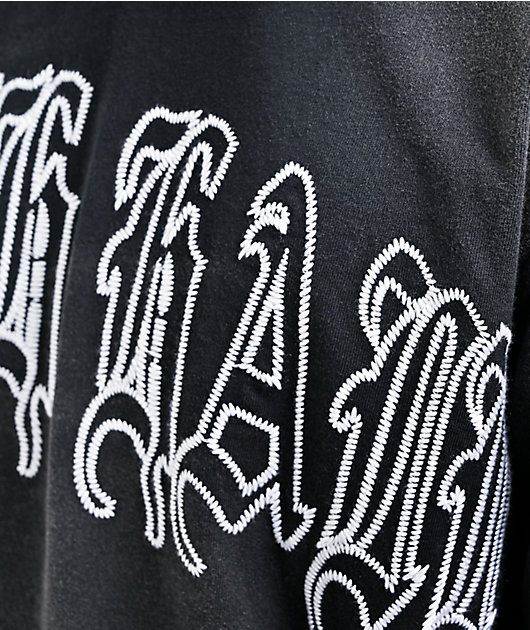 Ninth Hall Fein Black Wash T-Shirt