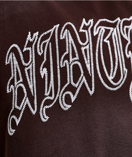 Ninth Hall Fein Brown Wash T-Shirt