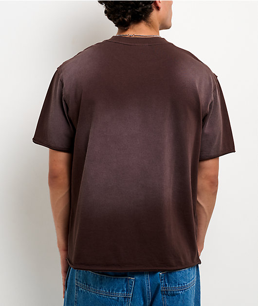 Ninth Hall Fein Brown Wash T-Shirt