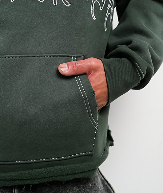 Ninth Hall Fein Green Hoodie | Zumiez