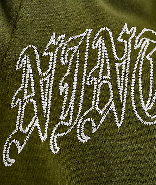 Ninth Hall Fein Green Wash T-Shirt