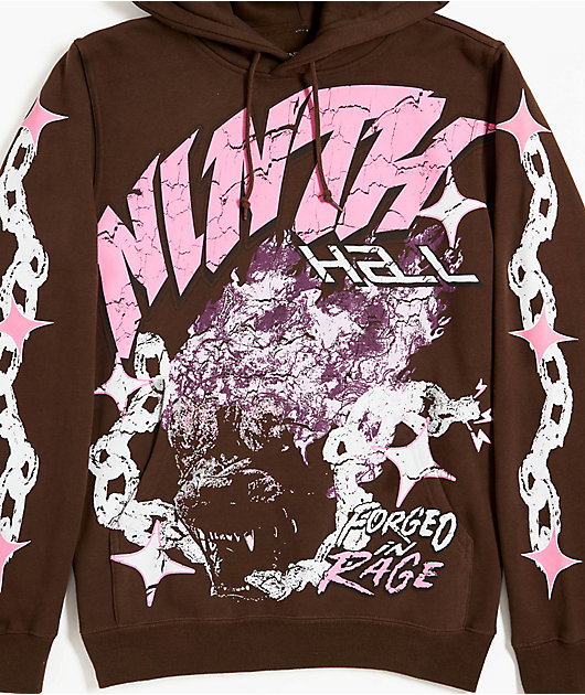 Ninth Hall Forged In Rage Brown Hoodie | Zumiez
