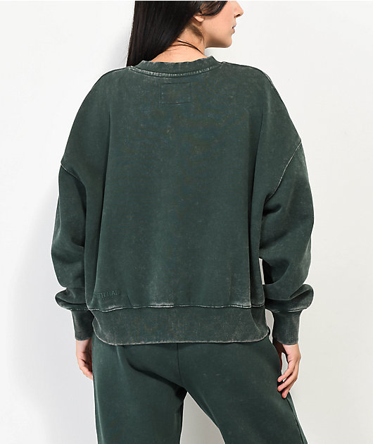 Green tea best sale mineral wash sweatshirt