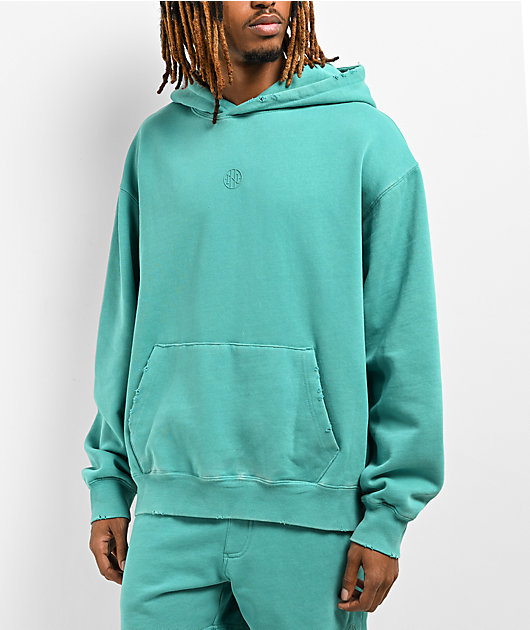 Ninth Hall Fundamentals Bay Blue Boxy Hoodie