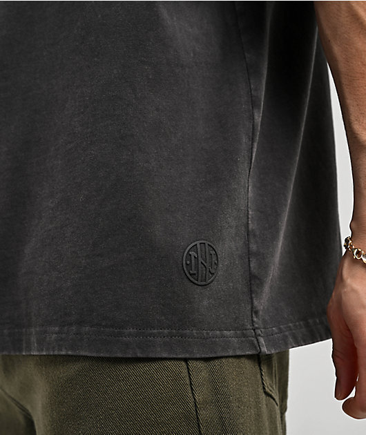 Ninth Hall Fundamentals Black Oversized T-Shirt | Zumiez