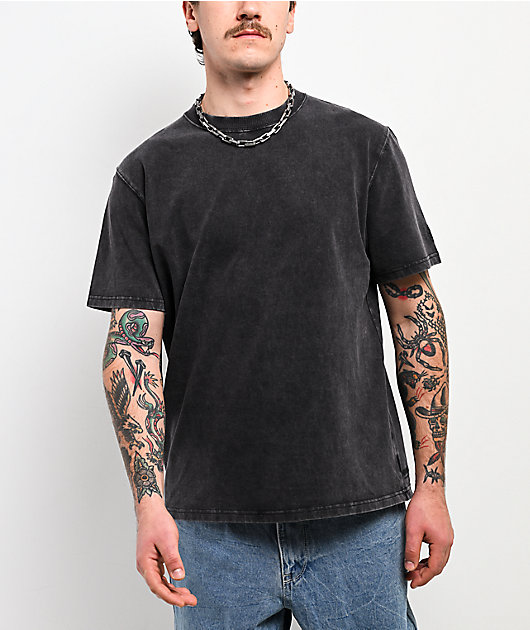 Ninth Hall Fundamentals Black Static Wash T-Shirt