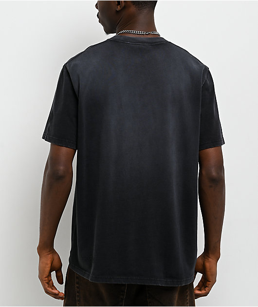 Ninth Hall Fundamentals Black Wash Boxy T-Shirt