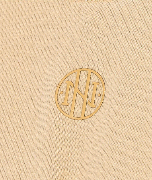 Ninth Hall Fundamentals Brown Wash Boxy T-Shirt | Zumiez