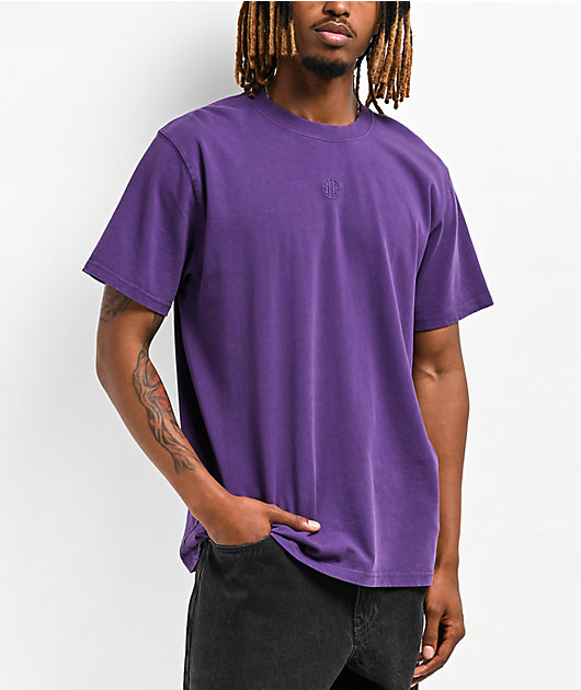 トップス HWC SAME COLOR EMBROIDERED L/S TEE L Ninth Hall Fundamentals Crown Jewel Boxy T-Shirt | Zumiez