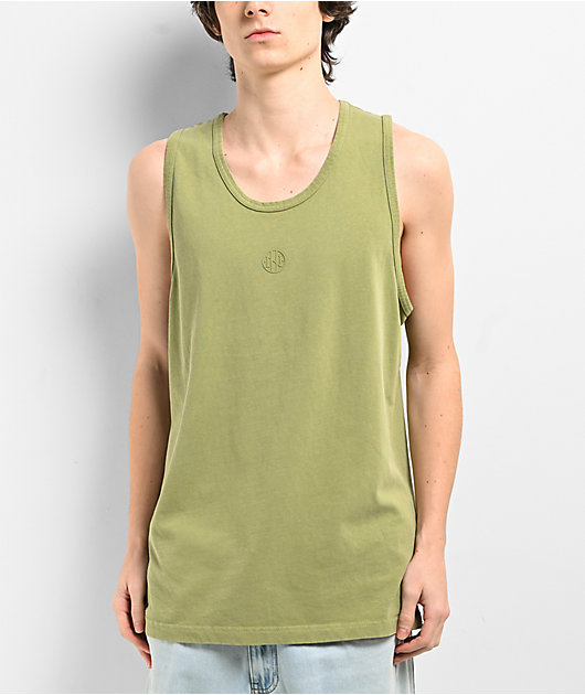 Ninth Hall Fundamentals Green Relaxed Tank Top
