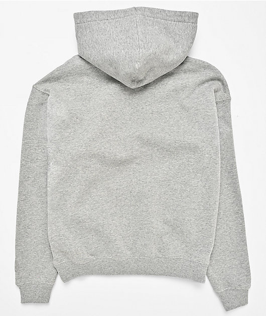 Ninth Hall Fundamentals Kid's Grey Boxy Hoodie
