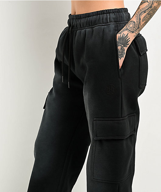 sweats collective スラックス　ブラック Pants Unisex LE VRAI CREUSE HV POLY CO Sport Trousers BLACK PURE