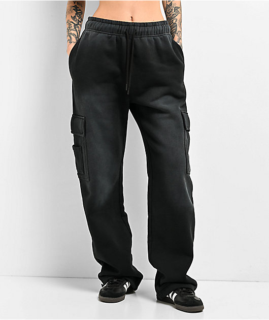 Ninth Hall Fundamentals Koa Black Sunbleached Relaxed Cargo