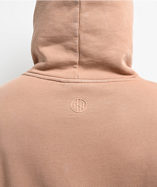 Ninth Hall Fundamentals Logo Chanterelle Oversized Hoodie