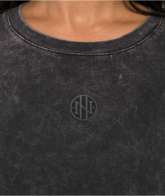 Ninth Hall Fundamentals Maeve Black Wash Oversized T-Shirt