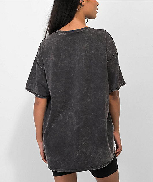 Ninth Hall Fundamentals Maeve Black Wash Oversized T-Shirt