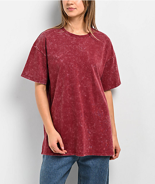 Oversized red t shirt hotsell