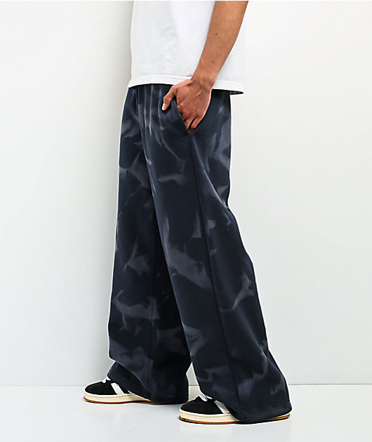 Ninth Hall Fundamentals Marble Indigo Wash Sweatpants