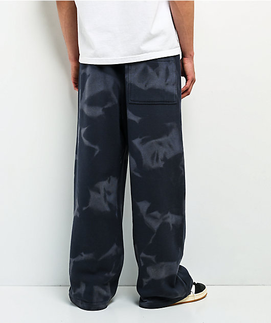Ninth Hall Fundamentals Marble Indigo Wash Sweatpants