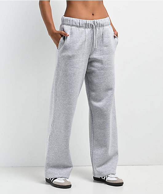 Ninth Hall Fundamentals Milla Heather Grey Relaxed Sweatpants