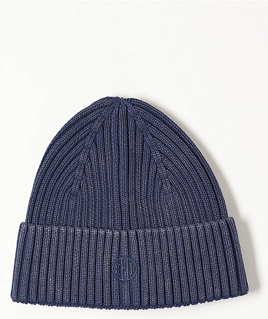 Ninth Hall Fundamentals Navy Wash Beanie | Zumiez