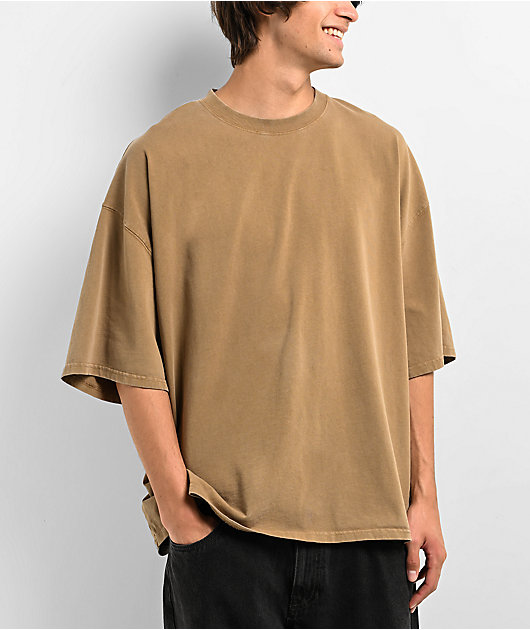 Tシャツ Ninth Hall Fundamentals Olive Oversized T-Shirt | Zumiez