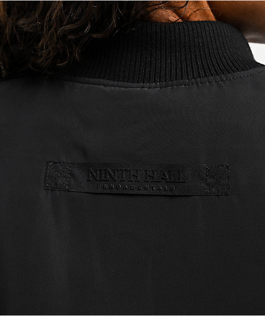 Ninth Hall Fundamentals Orion Caviar Bomber Jacket