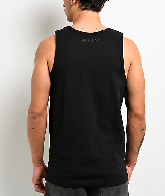 Ninth Hall Fundamentals Ribbed Black Tank Top