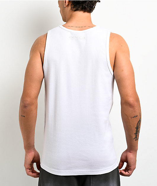 Ninth Hall Fundamentals Ribbed White Tank Top