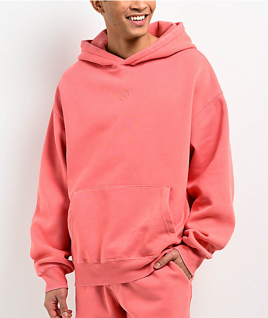 Ninth Hall Fundamentals Rose Boxy Hoodie | Zumiez