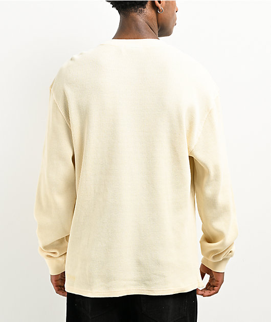 Ninth Hall Fundamentals Thermal Birch Boxy Long Sleeve T-Shirt