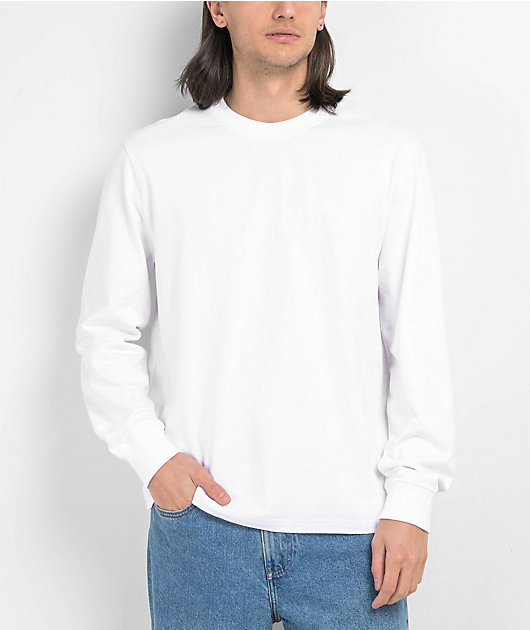 【ホワイト（10）】RANDUM PINCH LONG SLEEVE SHIRTS Dixxon White Tee: Shop the Perfect Long Sleeve Now