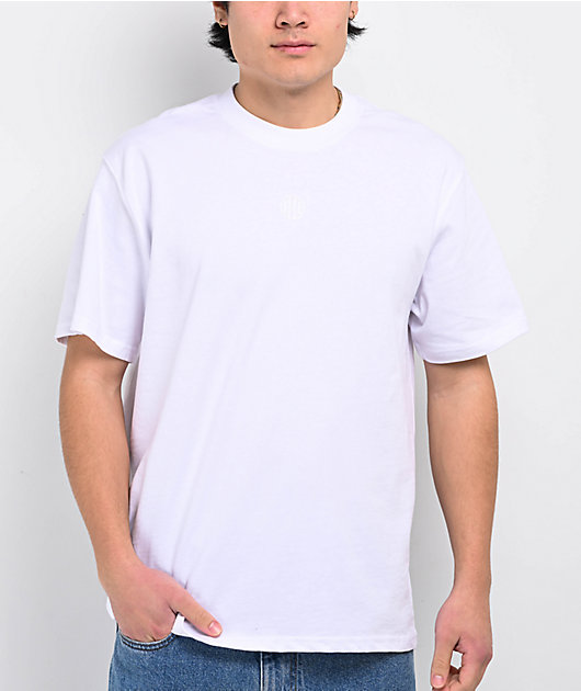 Ninth Hall Fundamentals White Boxy T-Shirt
