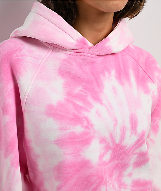 Ninth Hall Fundamentals Wichita Pink Tie Dye Hoodie