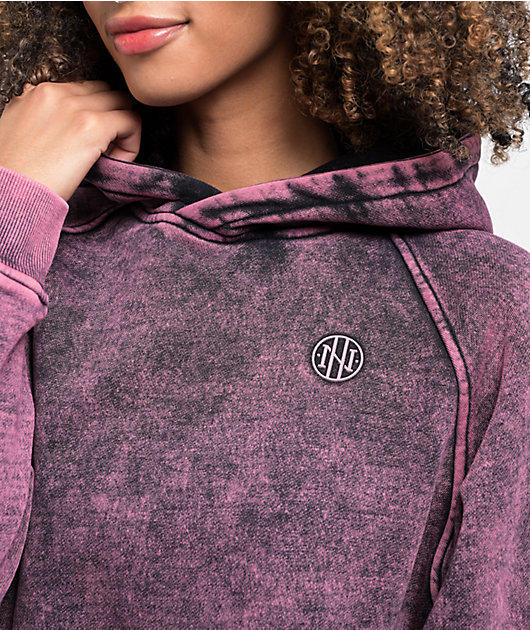 Ninth Hall Fundamentals Wichita Purple Wash Relaxed Raglan