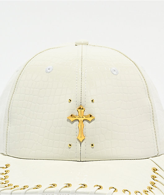 Ninth Hall Gaspar Lace White Snapback Hat