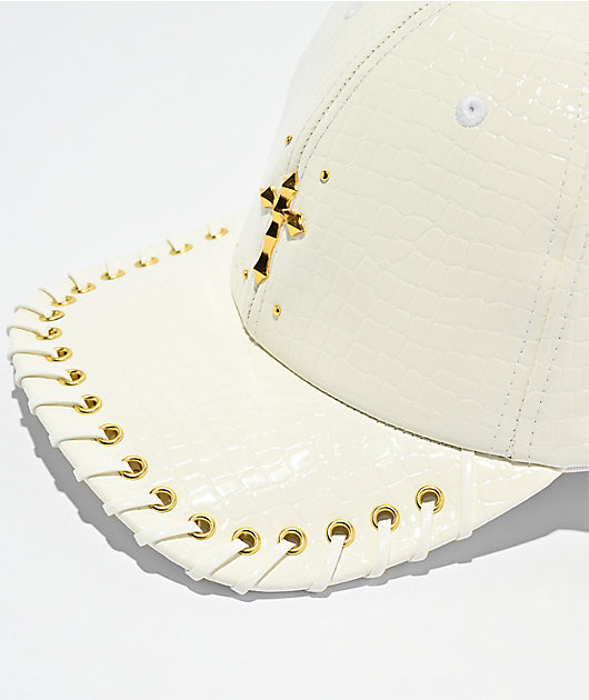 Ninth Hall Gaspar Lace White Snapback Hat